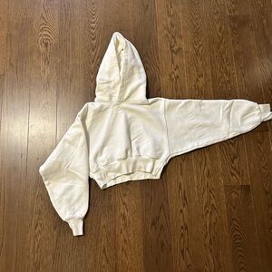 Aritzia TNA cozyAF cropped hoodie